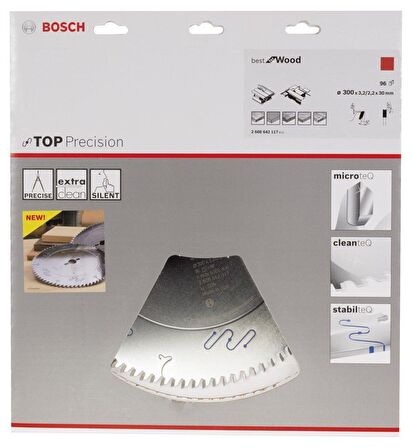 Bosch Best Kesim 300*30 mm 96 Diş Ahşap Testeresi 2608642117